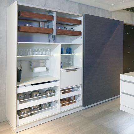 Hafele Planofit Door Straightener Door Set - Up To 2400mm White - By Hafele