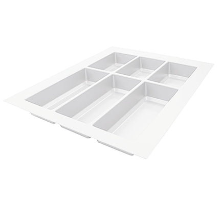 White Cutlery Tray Classico 500 - 580mm x 510mm - By Hafele