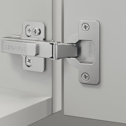 Hafele Soft-Close Hinge 110° Metalla 310 SM - With Mounting Plate