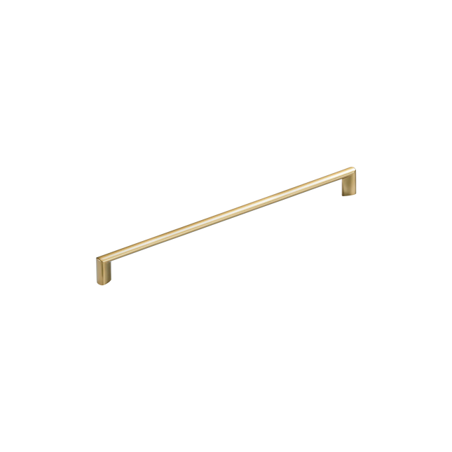 Barra D Handle 288mm -  Brushed Matt Brass