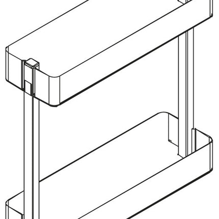 Base Pull-Out Unit - Häfele Utensio Plus H2