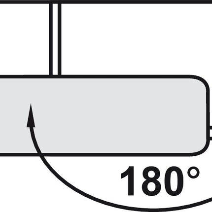 Ironfix Lateral Mounted Ironing Board in Drawer - By Hafele