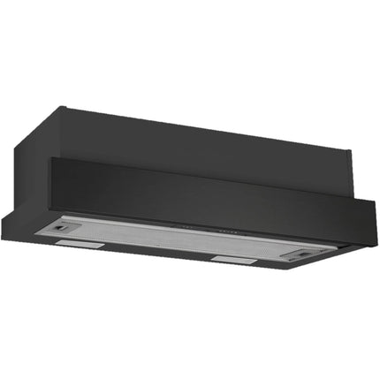 Omega 60cm Slide-Out Rangehood Black - ORT6WBA
