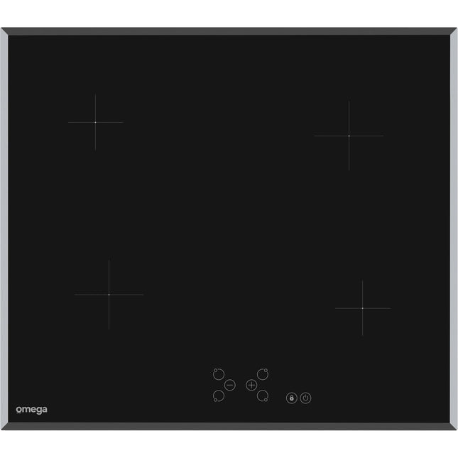 Omega 60cm 4 Zone Ceramic Cooktop - OC64TB