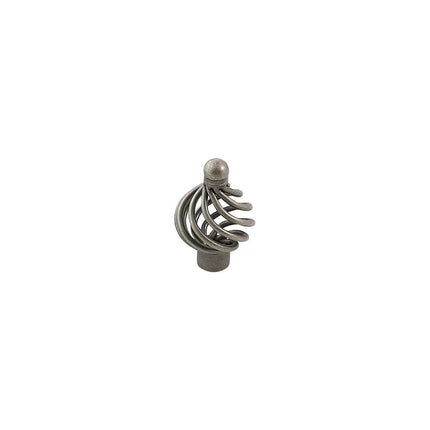 Varese Round Knob 35mm Pewter
