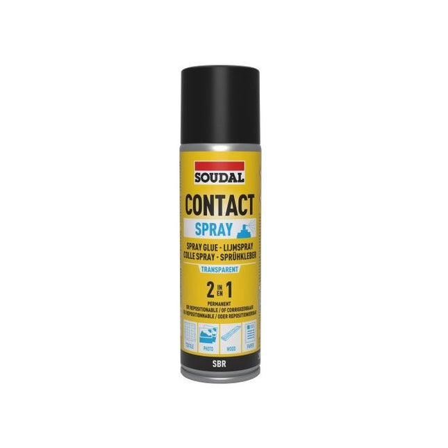 Soudal Contact Spray Glue - 300ml Can