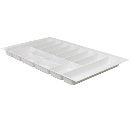 White Cutlery Tray Nivo - 840mm x 482mm - By Hafele