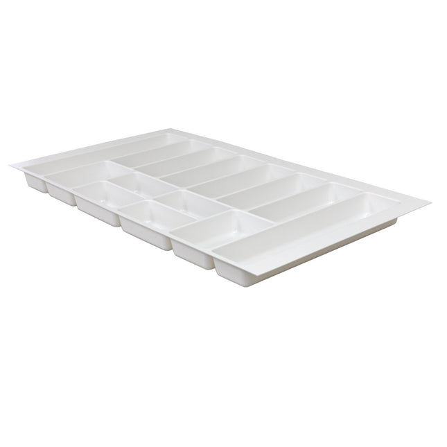 White Cutlery Tray Nivo - 840mm x 482mm - By Hafele