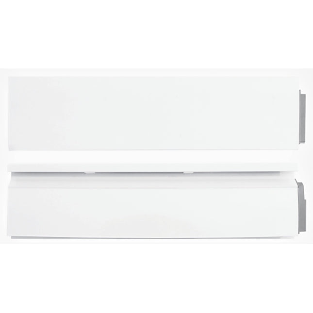 Clearance - White Double Metal Hanging Panel 450mm- Alto-Box H204 - By Hafele