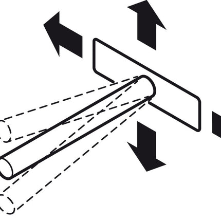 Floating Shelf Support With Screw-On Plate, By Hafele