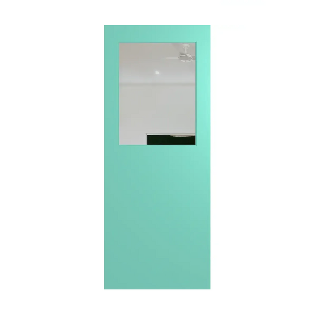 XF3 Duracote Hume Door 2040x820x35mm - Clear Glass