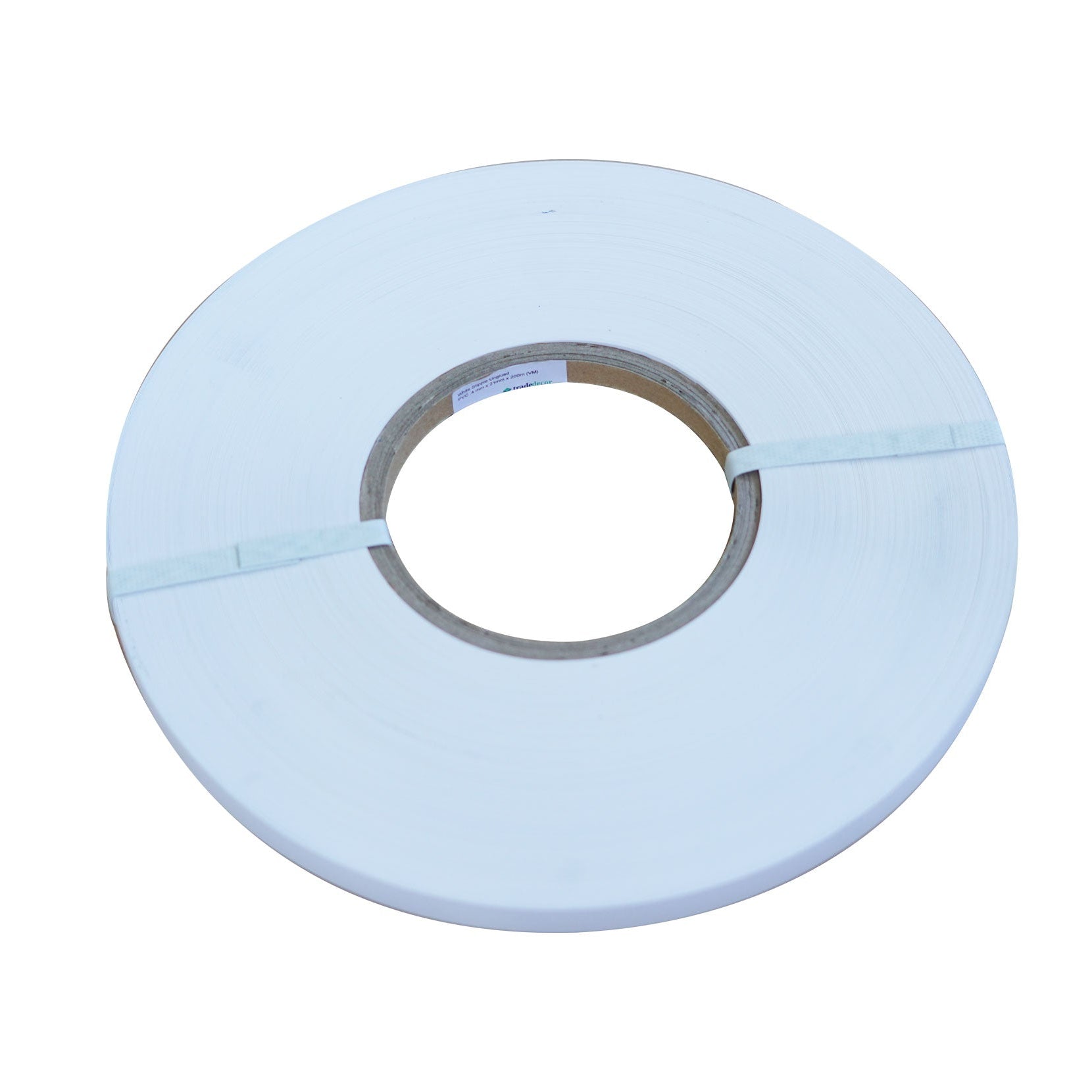 Pc Edging White Stipple PVC Edging 21x0.4mm - 200m