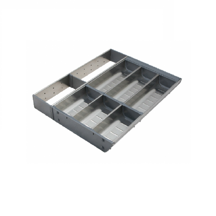 Stainless Steel Cutlery Tray Inserts - Suit 600mm Cab-Trademasterau | Trademaster
