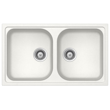 Quartz Double Bowl Sink - By Hafele
