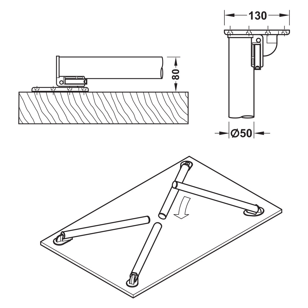 Hafele on sale table legs