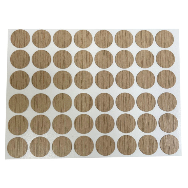 Autumn Oak Screw Cap Stickers-Formica | Trademaster