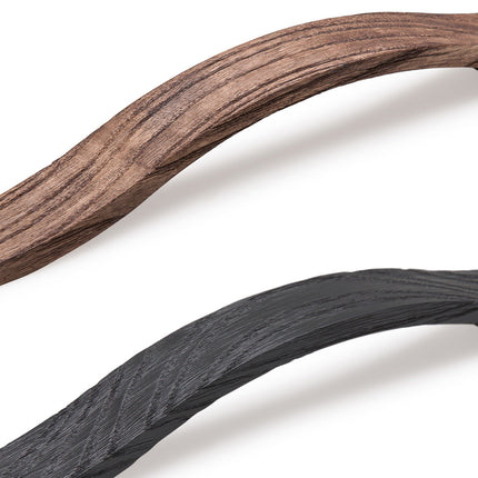 Buy Calin By Momo Handles from $53.00 - Shipping Australia wide or Click & Collect option. A wide textured bow handle made from ash wood and available in two unique finishes. Handle sizing and technical information