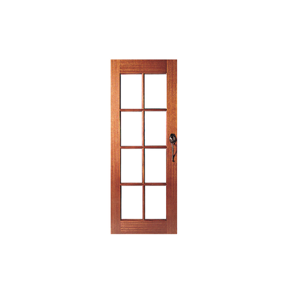 French Solid Door 8 Glass Panels-Trademasterau | Trademaster