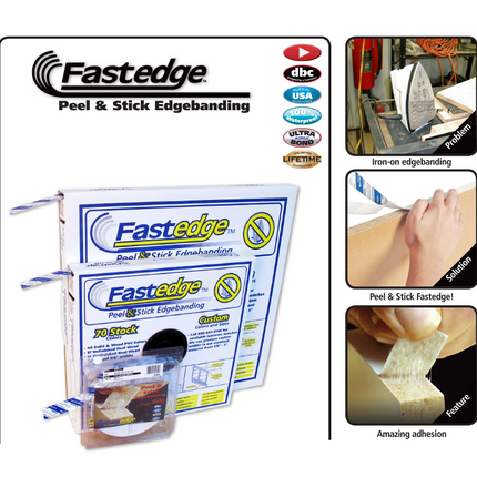 Fastedge Peel & Stick Edging PVC 76m-Trademasterau | Trademaster