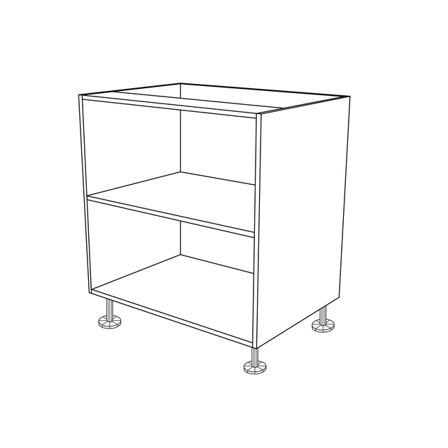 Floor Cabinets - Double Door-Blum | Trademaster