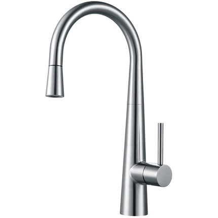 Hafele Mixer Tap Brushed Stainless Steel Pullout Sprayer - By Hafele