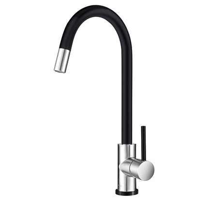 Hafele Mixer Tap Two Tone Black & Stainless Steel - By Hafele
