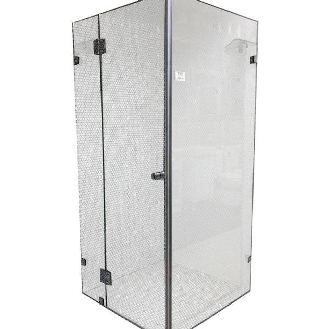 Frameless Square Showerscreen-Trademasterau | Trademaster