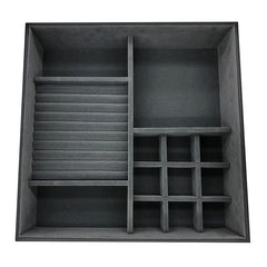 Jewellery & Accessories Tray Grey Small - 366x366x95mm-Trademasterau | Trademaster