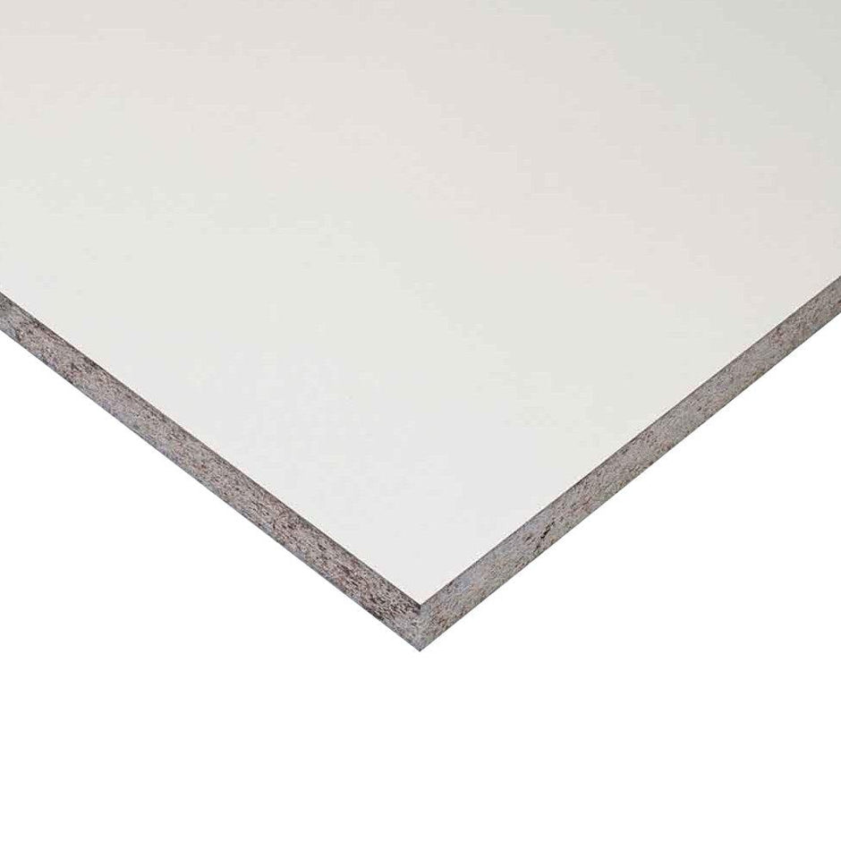 White Decor MR Particleboard 25mm By Laminex