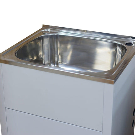 Single Laundry Tub Unit 45L-Trademasterau | Trademaster
