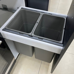 Matrix Pull Out Waste Bin 2x26ltr - MSP45 By Hafele-Trademasterau | Trademaster
