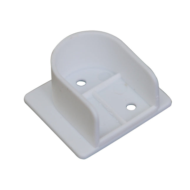 Wardrobe Plastic End Flange - Round-Trademasterau | Trademaster