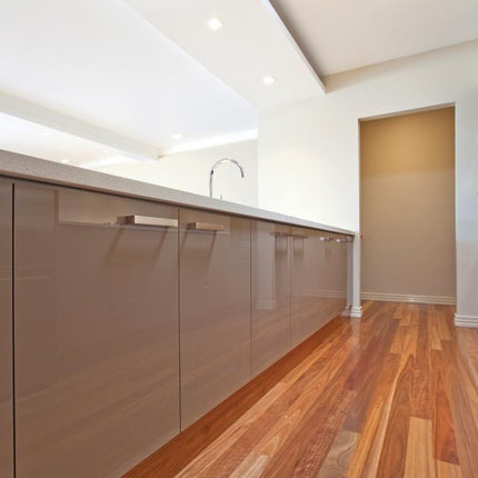 Buy Mocha Acrylic High Gloss Laminated Plywood 2400x1200x17mm at $297.00 each sheet & In-Stock. Shipping Australia wide or Click & Collect option. Shop online with Trademaster, Australia's leading distributor of Plywood. We have Birch, Marine, Bendy, Camp