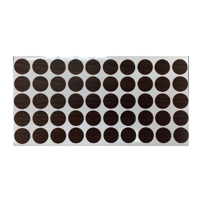 Dark Woodgrain Screw Cap Stickers-Trademasterau | Trademaster