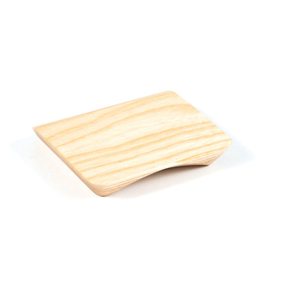 Buy Tacco By Momo Handles from $46.00 - Shipping Australia wide or Click & Collect option. Tacco is a flat wooden block at the front, but moulded with curves and angled planes at the sides. These curves and slanted lines make it a pleasant handle to hold