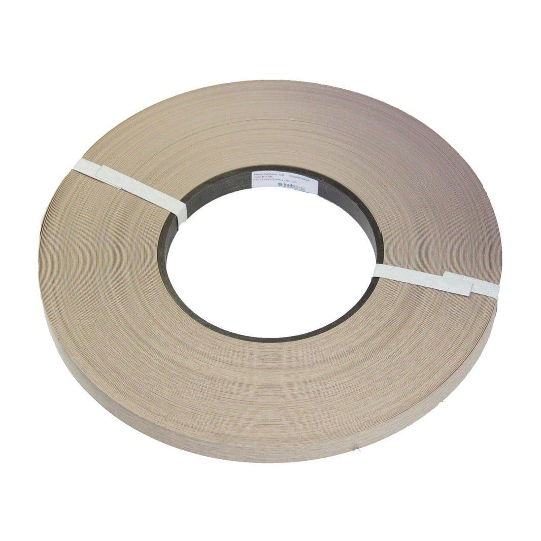 Whitewashed Oak Chalk ABS Edging 21x1mm x 100m