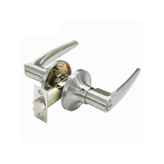 Lever Privacy Satin Chrome Handle-Trademasterau | Trademaster