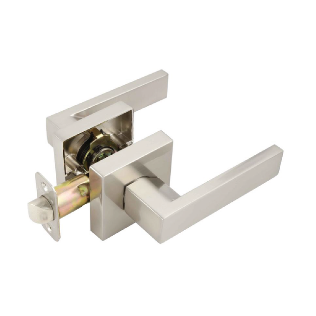 Square Lever Passage Satin Chrome Handle-Trademasterau | Trademaster