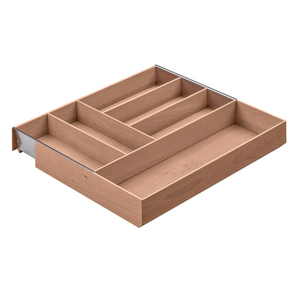 Flexible Timber Cutlery Insert Tray 450-700mm - By Hafele
