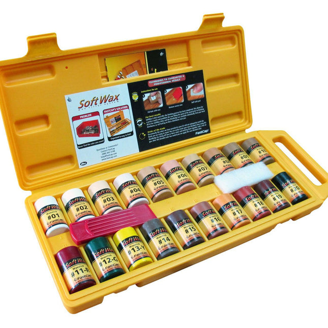 Fastcap Waxkit 20 Piece Kit - SoftWax Filler-Trademasterau | Trademaster