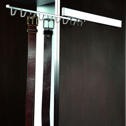 Wardrobe Belt Rack - Black or Chrome-Trademasterau | Trademaster